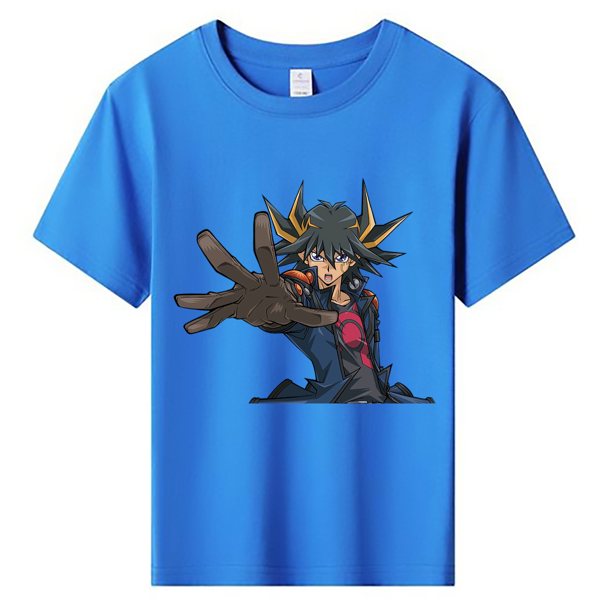 （画像用） 遊☆戯☆王 Yu-Gi-Oh! 綿100％キッズTシャツ（フロントプリント）